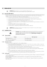 Preview for 6 page of Samon GLACIAR MIDI User Manual