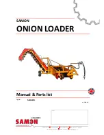 Preview for 1 page of Samon ONION LOADER Manual & Parts List