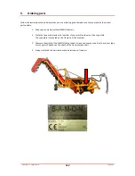 Preview for 14 page of Samon ONION LOADER Manual & Parts List