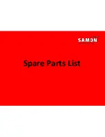 Preview for 17 page of Samon ONION LOADER Manual & Parts List