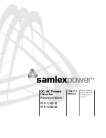 SamplexPower PSR-1200-24 Owner'S Manual preview