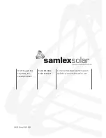 Preview for 8 page of SamplexPower SAM-RC Owner'S Manual