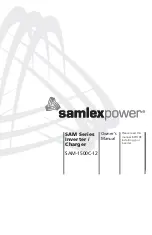 Preview for 1 page of SamplexPower SAM Series Owner'S Manual