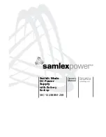 SamplexPower SEC-1223BBM-230 Owner'S Manual предпросмотр