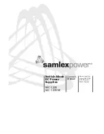 SamplexPower SEC-1235 Owner'S Manual preview