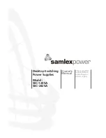 Preview for 1 page of SamplexPower SEC-1245A Owner'S Manual