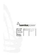 SamplexPower VTC305-12-12 Owner'S Manual preview