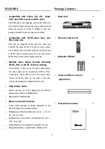 Предварительный просмотр 4 страницы Sampo DVE-560 User Manual