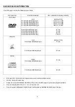 Предварительный просмотр 8 страницы Sampo DVE-560 User Manual