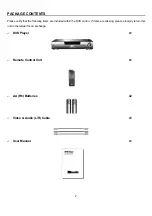 Предварительный просмотр 3 страницы Sampo DVE-6 Series User Manual