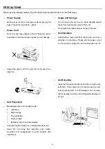 Предварительный просмотр 5 страницы Sampo DVE-6 Series User Manual