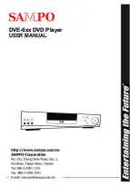 Sampo DVE-6xx User Manual preview