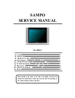 Sampo SC-29FAS Service Manual preview