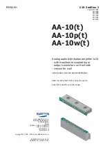 Sams AA-10 Manual предпросмотр