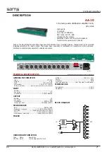 Предварительный просмотр 7 страницы Sams AA-10 Manual