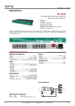 Предварительный просмотр 7 страницы Sams AA-4lt User Manual