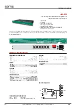 Предварительный просмотр 13 страницы Sams AA-4lt User Manual