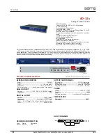 Preview for 8 page of Sams AD-12 User Manual For Use And Maintenance