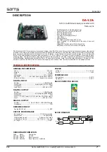 Предварительный просмотр 7 страницы Sams DA-12fs User Manual For Use And Maintenance