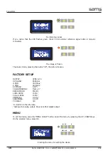 Предварительный просмотр 16 страницы Sams DA-12fs User Manual For Use And Maintenance