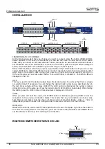 Предварительный просмотр 8 страницы Sams PM-88va2lcd User Manual For Use And Maintenance