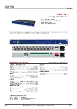 Предварительный просмотр 9 страницы Sams RSS-10a1 User Manual For Use And Maintenance