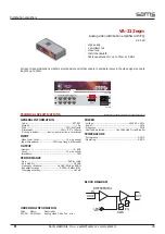 Preview for 8 page of Sams VA-212eq(m) User Manual