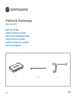 Preview for 1 page of Samsara CBL-VG-CIZU Install Manual