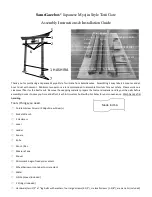 Preview for 1 page of SAMSGAZEBOS Japanese Myojin Style Torii Gate Assembly Instructions & Installation Manual