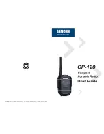 Preview for 1 page of SAMSOM CP-120 User Manual