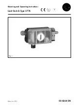 Samsomatic 3776 series Mounting And Operating Instructions preview