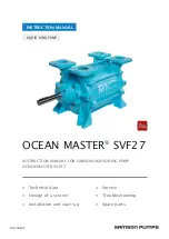 SAMSON PUMPS OCEAN MASTER SVF27 Instruction Manual preview