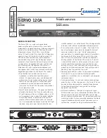 Samson 120A Product Specification Sheet preview