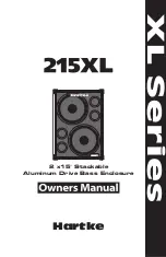 Samson 215XL Owner'S Manual preview