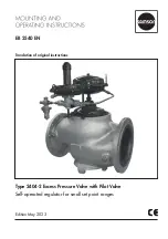 Preview for 1 page of Samson 2404-2 Mounting And Operating Instructions