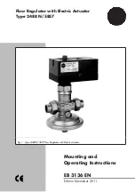 Preview for 1 page of Samson 2488 N Mounting And Operating Instructions