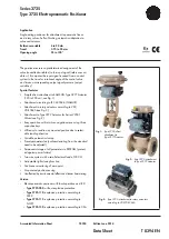 Preview for 1 page of Samson 3725 series Datasheet