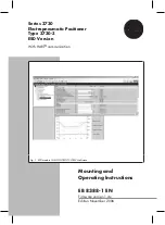 Samson 3730-3 ESD Mounting And Operating Instructions preview