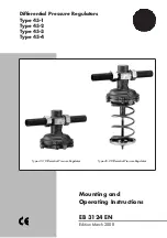 Preview for 1 page of Samson 45-1 Mounting And Operating Instructions