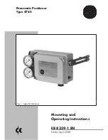 Samson 4765 Mounting And Operating Instructions preview