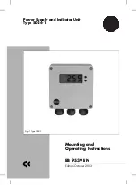 Samson 5024-1 Series Mounting And Operating Instructions preview