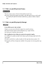 Preview for 8 page of Samson 611 Mounting And Operating Instructions