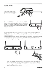 Предварительный просмотр 6 страницы Samson Airline 88 Owner'S Manual