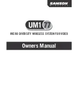 Samson AirLine UM1 Owner'S Manual preview