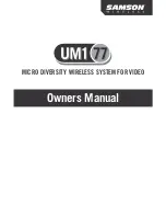 Preview for 1 page of Samson AirLine UM1 Owner'S Manual