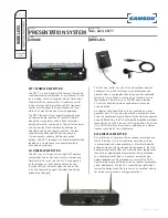 Preview for 1 page of Samson AL1 Specification Sheet