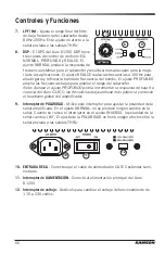 Preview for 66 page of Samson Auro D1200 Owner'S Manual