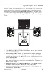 Preview for 11 page of Samson Auro D1800 Operation Manual