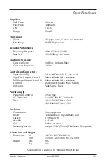 Preview for 15 page of Samson Auro D1800 Operation Manual