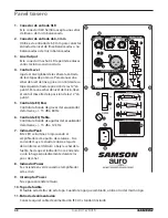 Предварительный просмотр 48 страницы Samson AURO D412 Owner'S Manual